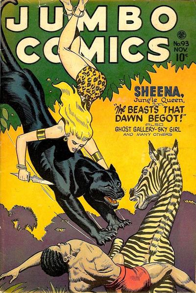 Jumbo Comics #93 (1946) Comic Books Jumbo Comics