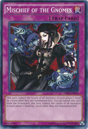 Mischief of the Gnomes SR03-EN034 YuGiOh Structure Deck: Machine Reactor