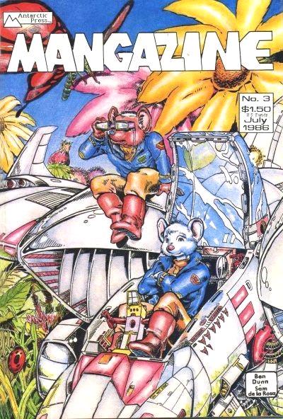 Mangazine #3 (1986) Comic Books Mangazine
