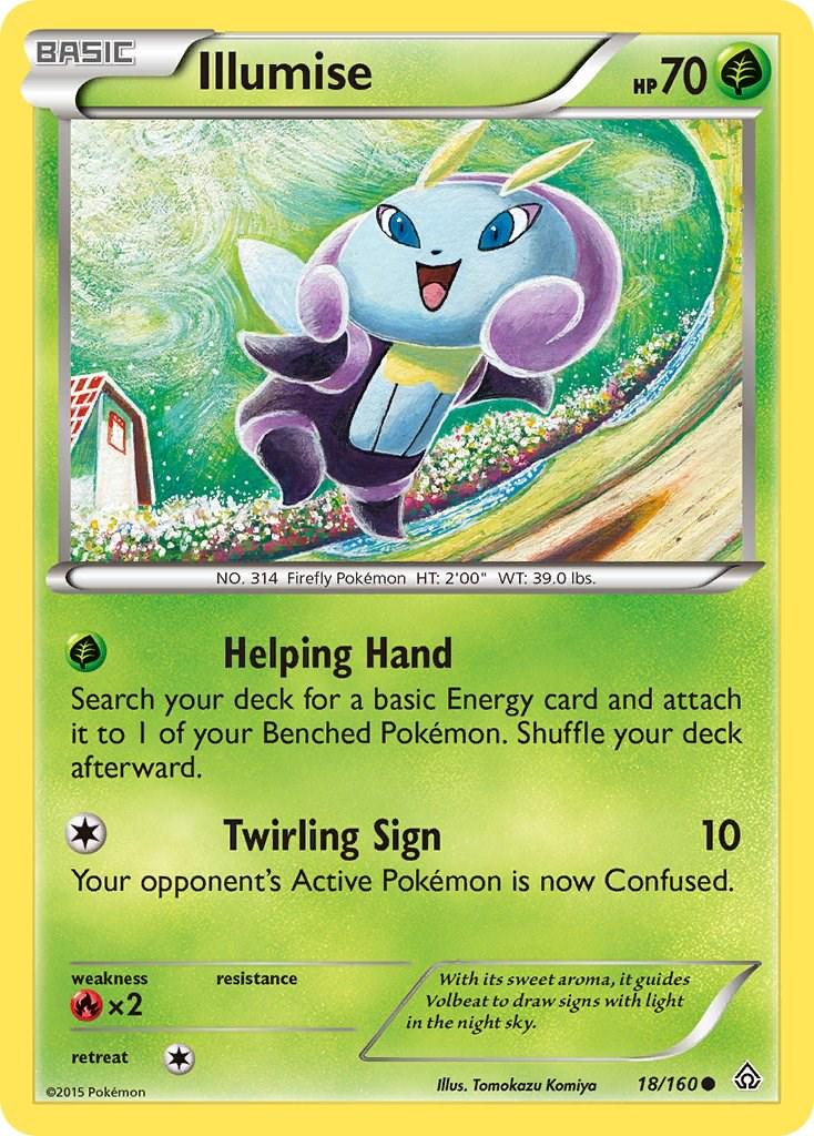 Illumise #18 Pokemon Primal Clash
