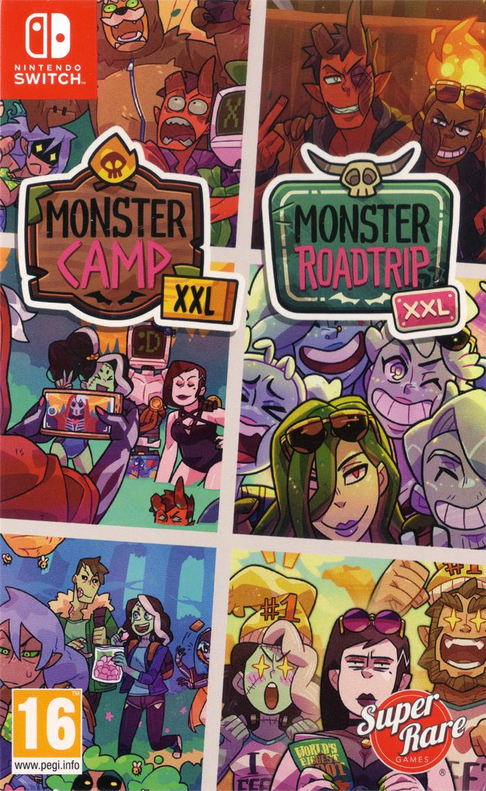 Monster Camp XXL And Monster Roadtrip XXL Double Pack PAL Nintendo Switch