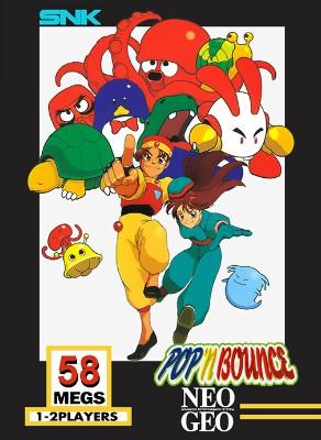 Pop 'n Bounce Neo Geo MVS