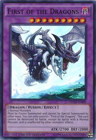 First of the Dragons NECH-ENS08 YuGiOh The New Challengers Super Edition