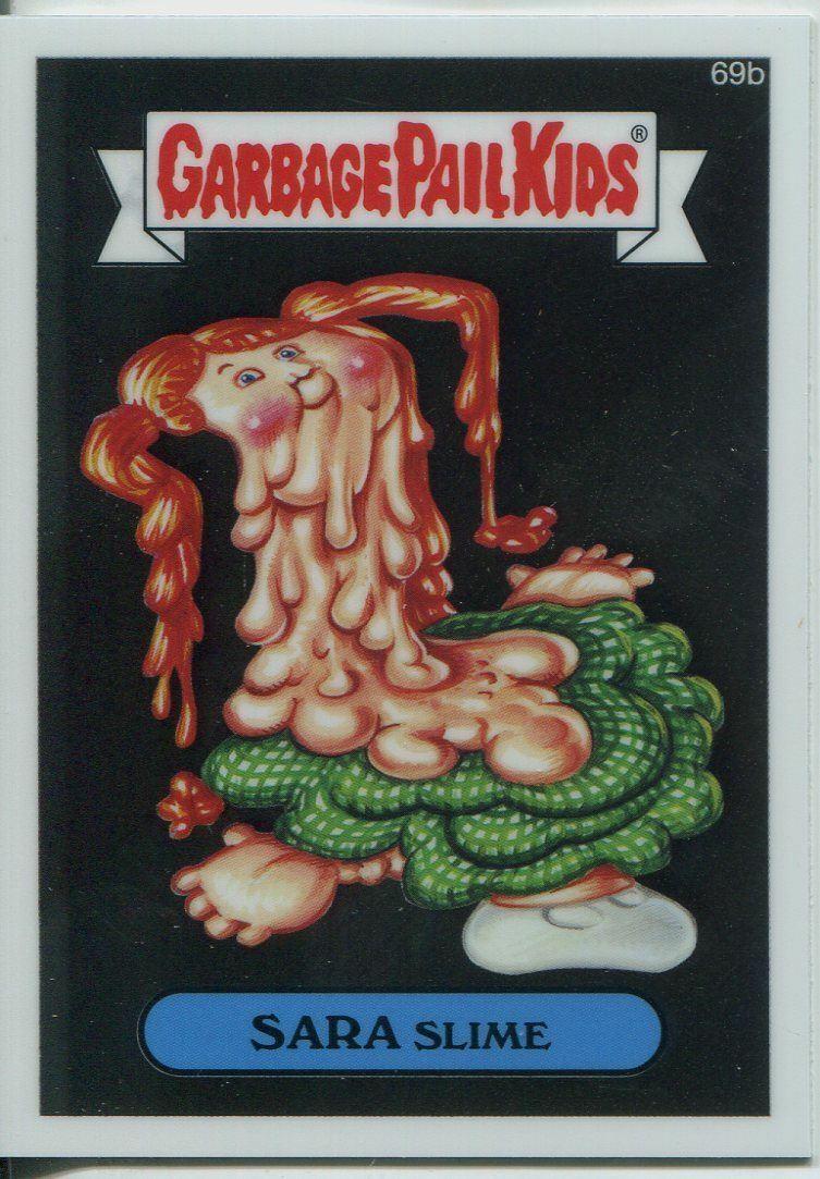 SARA Slime #69b 2014 Garbage Pail Kids Chrome