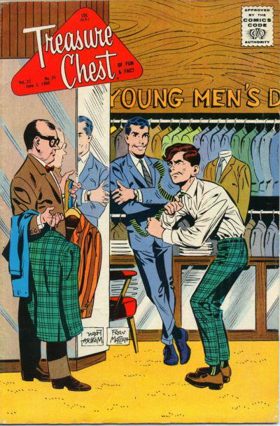 Treasure Chest of Fun and Fact #20 406 (1966) Comic Books Treasure Chest of Fun and Fact