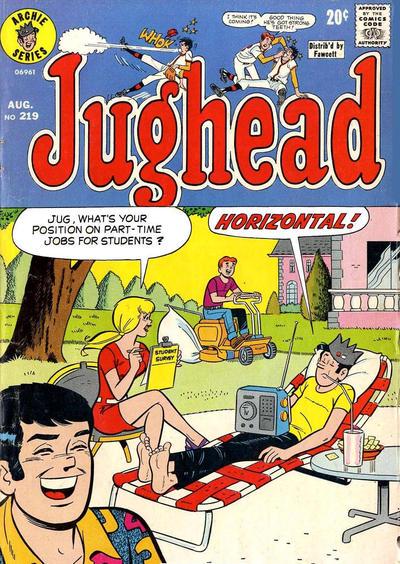 Jughead #219 (1973) Comic Books Jughead