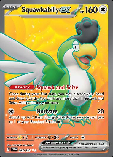 Squawkabilly ex #247 Cover Art
