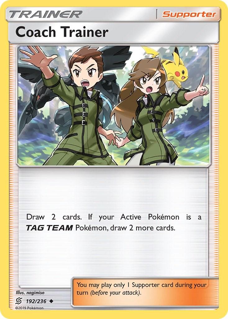 Coach Trainer #192 Pokemon Unified Minds