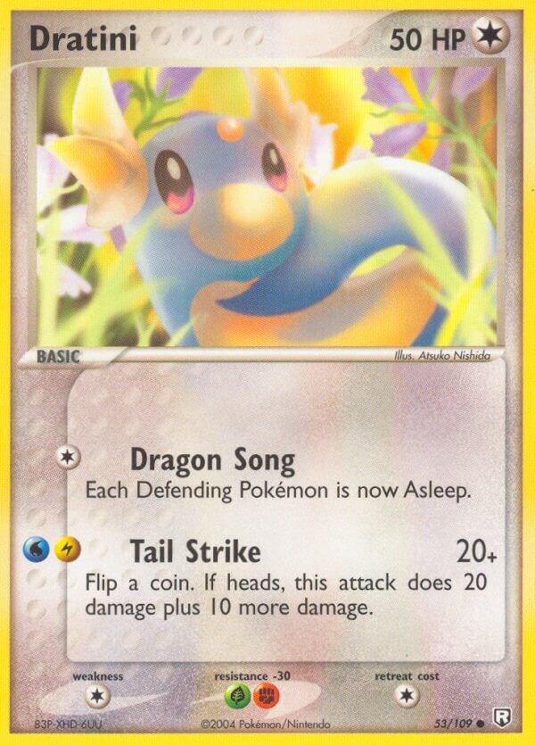 Dratini #53 Pokemon Team Rocket Returns