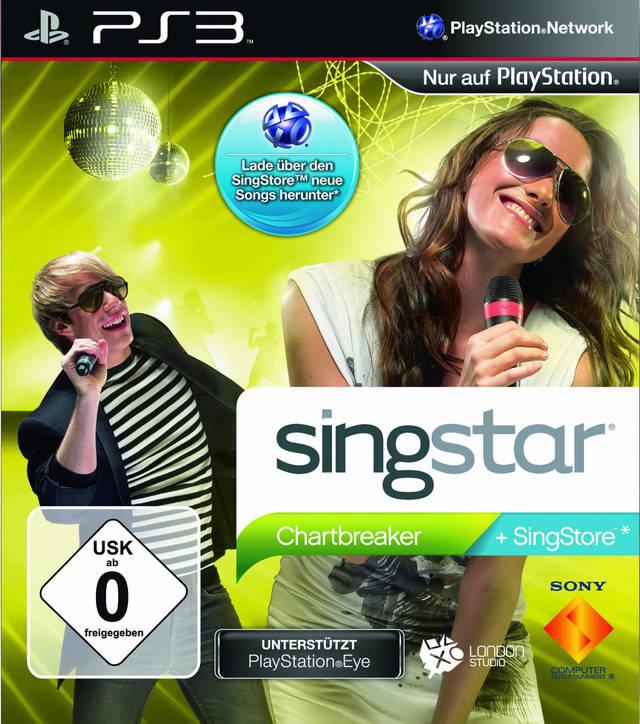 SingStar Chartbreaker PAL Playstation 3