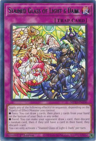 Stained Glass of Light & Dark MP22-EN230 YuGiOh 2022 Tin of the Pharaoh's Gods Mega Pack
