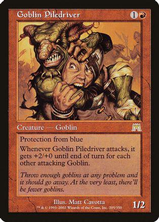 Goblin Piledriver Magic Onslaught
