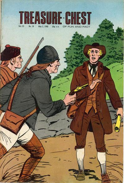 Treasure Chest of Fun and Fact #18 444 (1968) Comic Books Treasure Chest of Fun and Fact