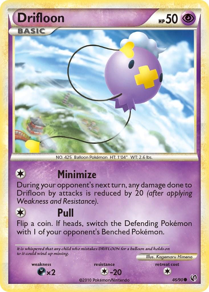 Drifloon #46 Pokemon Undaunted