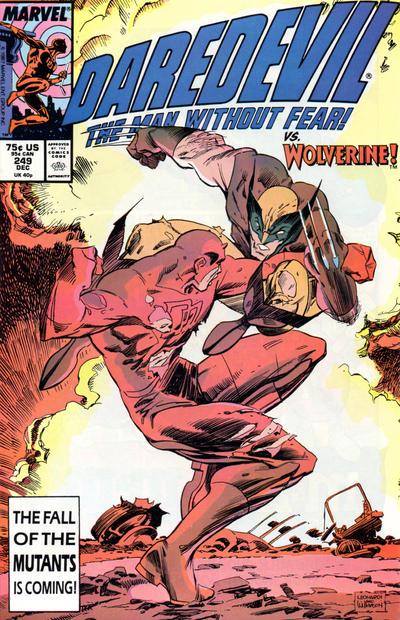 Daredevil #249 (1987) Comic Books Daredevil