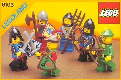 Castle Mini Figures #6103 LEGO Castle