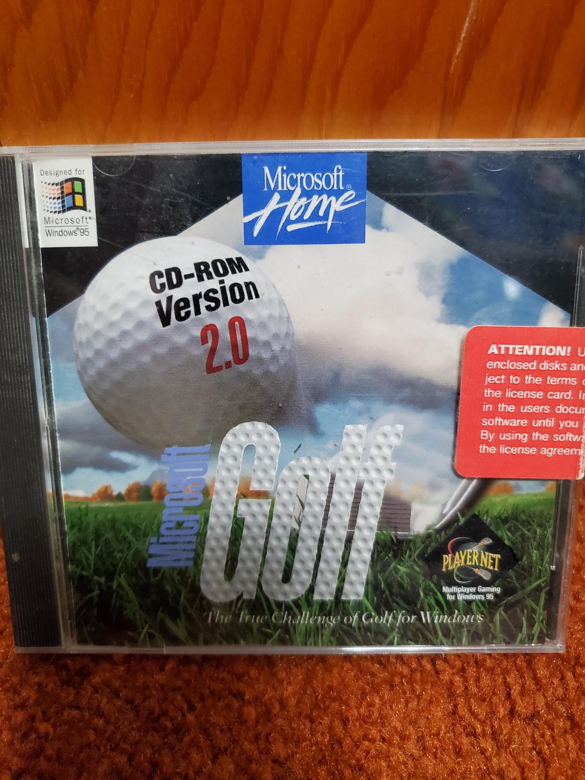 Microsoft Golf PC Games