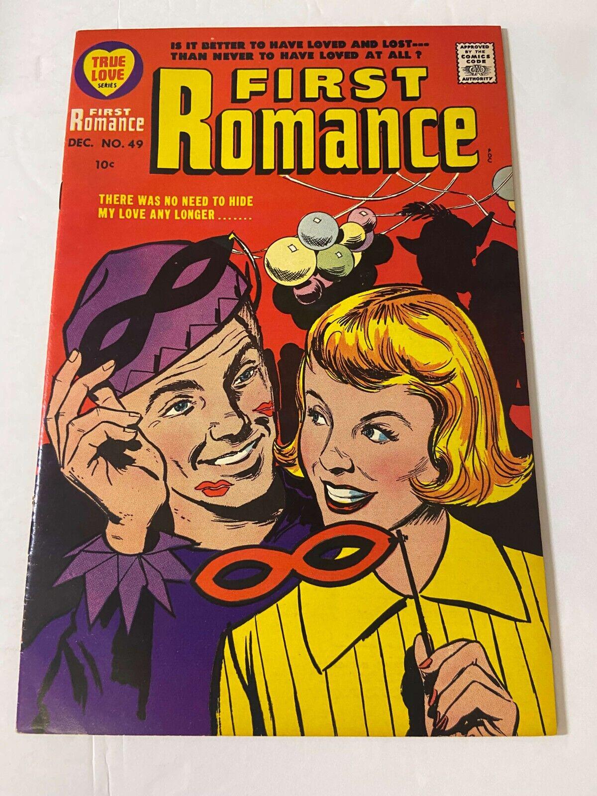 First Romance Magazine #49 (1957) Comic Books First Romance Magazine