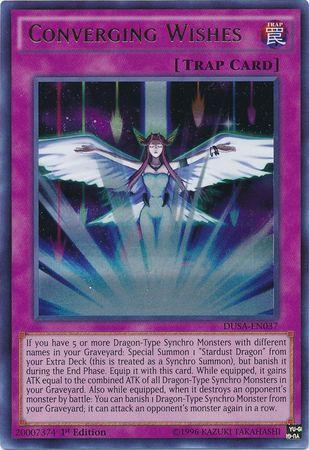 Converging Wishes DUSA-EN037 YuGiOh Duelist Saga