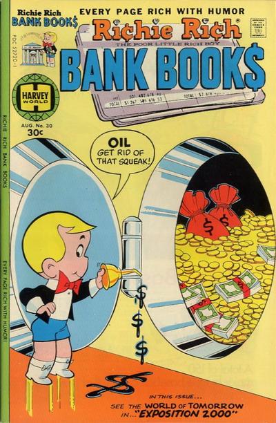 Richie Rich Bank Book #30 (1977) Comic Books Richie Rich Bank Book