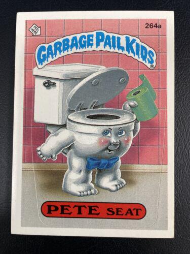 PETE Seat #264a 1987 Garbage Pail Kids