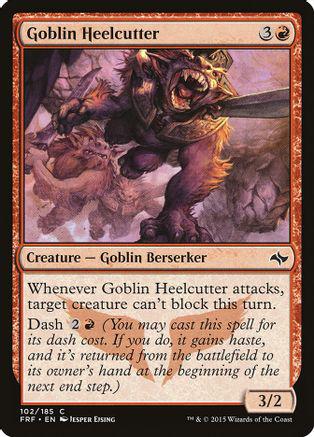 Goblin Heelcutter Magic Fate Reforged