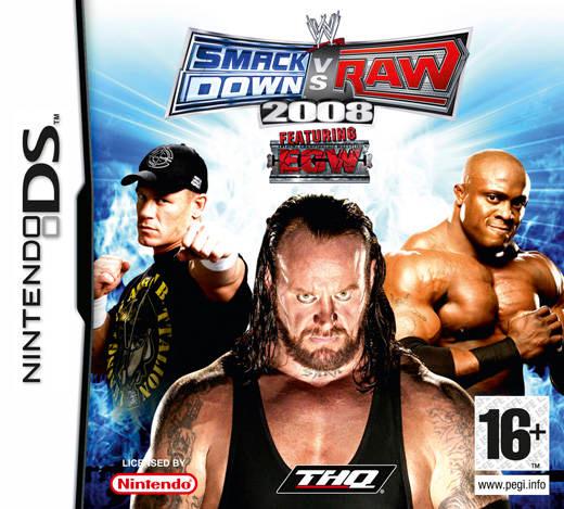 WWE Smackdown vs. Raw 2008 PAL Nintendo DS