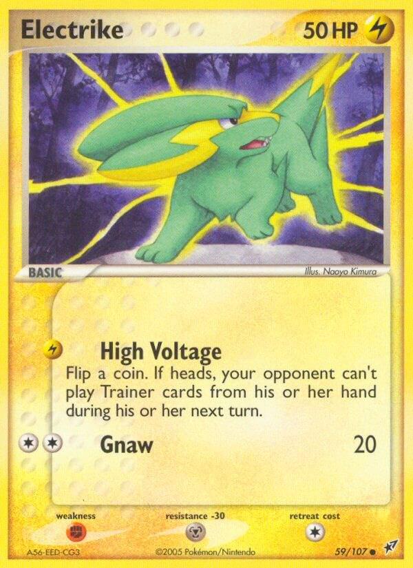 Electrike #59 Pokemon Deoxys