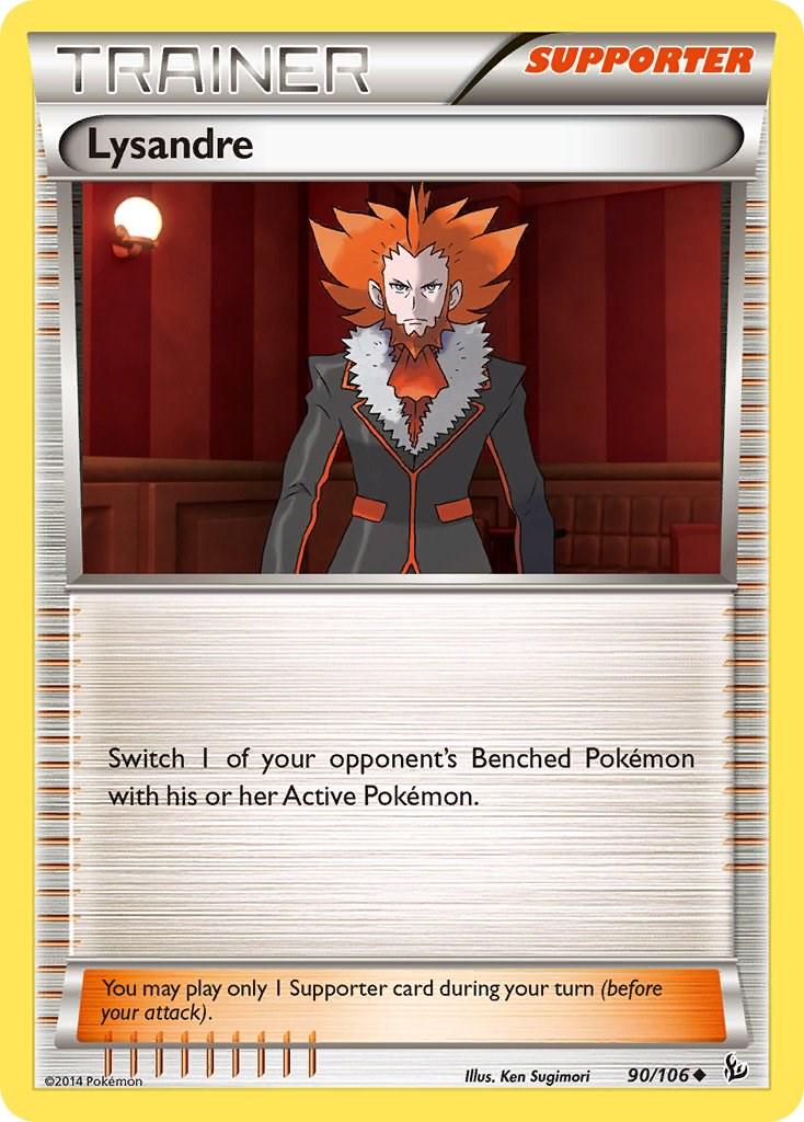 Lysandre #90 Pokemon Flashfire
