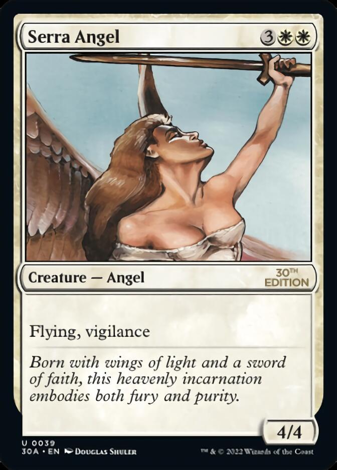 Serra Angel #39 Magic 30th Anniversary