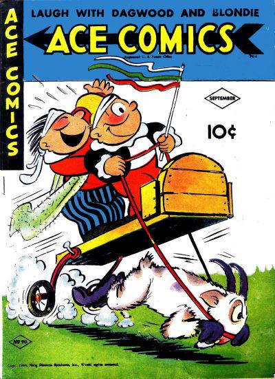 Ace Comics #90 (1944) Comic Books Ace Comics