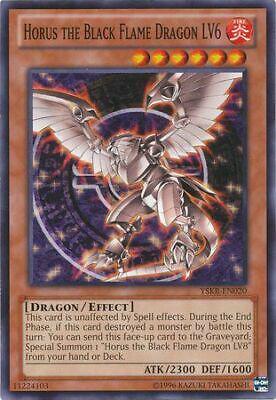 Horus the Black Flame Dragon LV6 YSKR-EN020 YuGiOh Starter Deck: Kaiba Reloaded