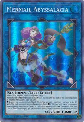 Mermail Abyssalacia MP20-EN095 YuGiOh 2020 Tin of Lost Memories Mega Pack