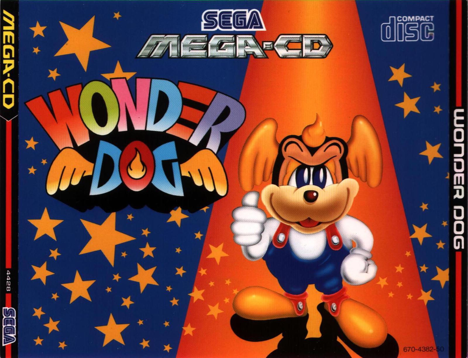 Wonder Dog PAL Sega Mega CD