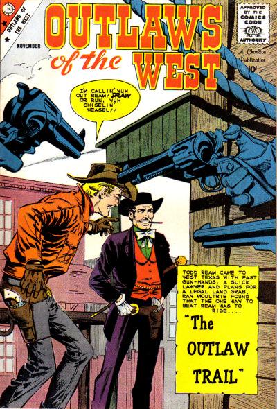 Outlaws of the West #22 (1959) Comic Books Outlaws of the West