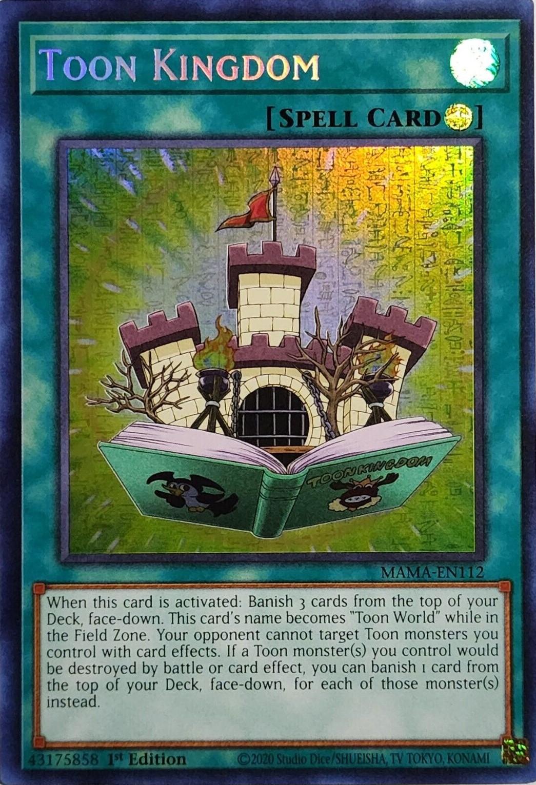 Toon Kingdom MAMA-EN112 YuGiOh Magnificent Mavens
