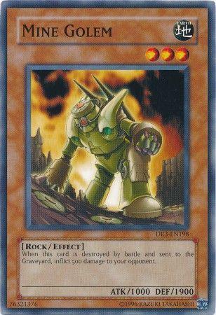Mine Golem DR3-EN198 YuGiOh Dark Revelation Volume 3