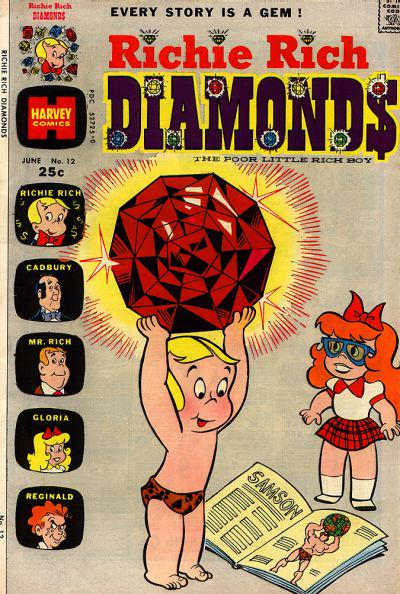 Richie Rich Diamonds #12 (1974) Comic Books Richie Rich Diamonds