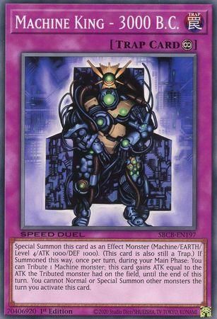 Machine King - 3000 B.C. SBCB-EN197 YuGiOh Speed Duel: Battle City Box