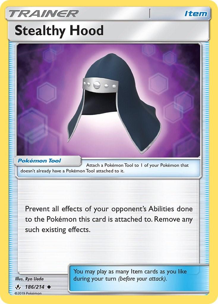 Stealthy Hood #186 Pokemon Unbroken Bonds