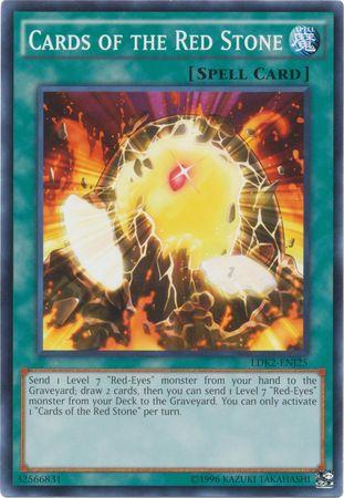 Cards of the Red Stone LDK2-ENJ25 YuGiOh Legendary Decks II