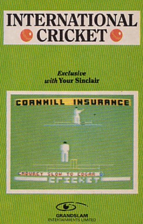 International Cricket ZX Spectrum