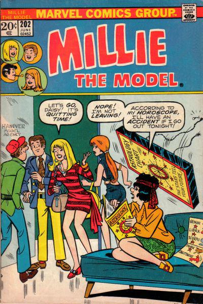 Millie the Model #202 (1973) Comic Books Millie the Model