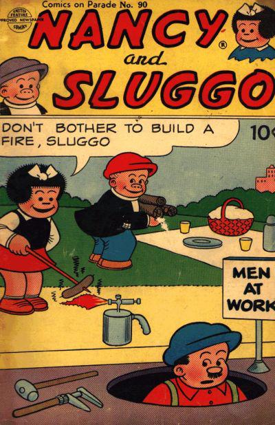 Comics on Parade #90 (1953) Comic Books Comics on Parade