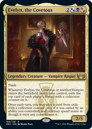 Evelyn, the Covetous #184 Magic Streets of New Capenna