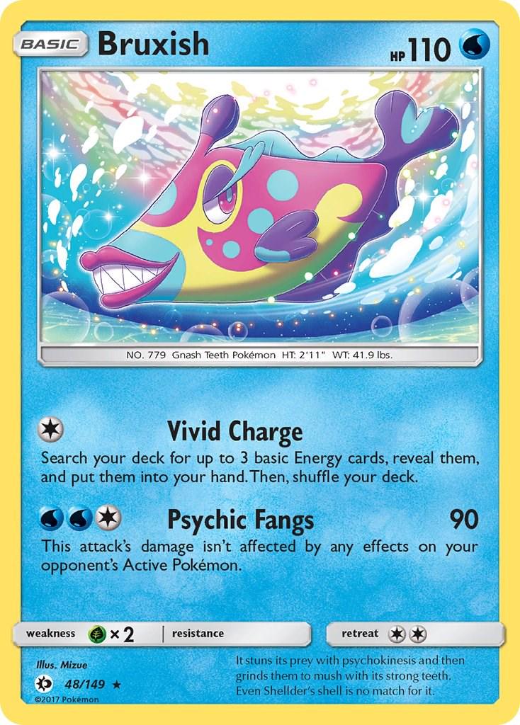 Bruxish #48 Pokemon Sun & Moon