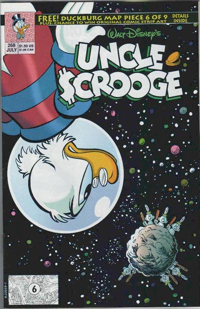 Uncle Scrooge #268 (1992) Comic Books Uncle Scrooge
