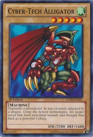 Cyber-Tech Alligator LCJW-EN011 YuGiOh Legendary Collection 4: Joey's World Mega Pack