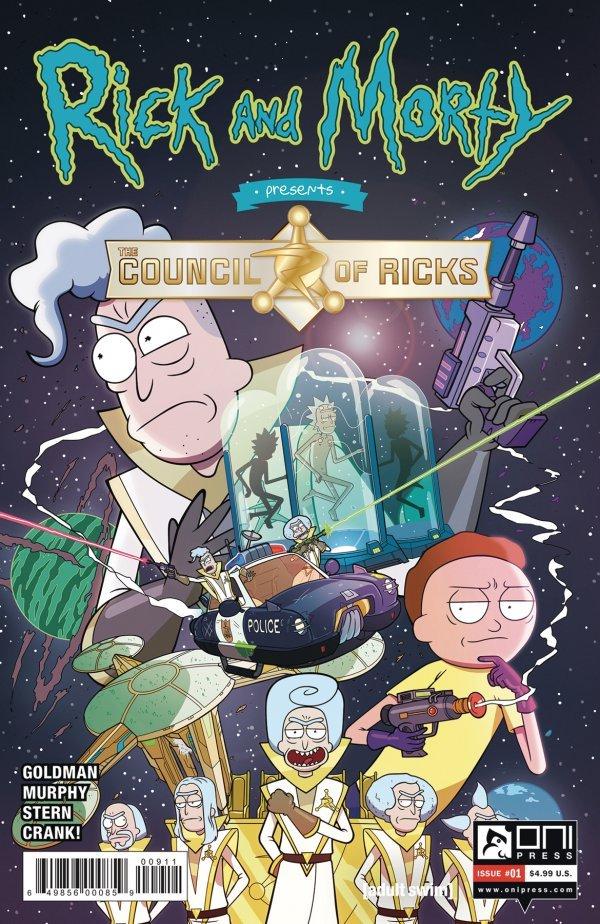 Rick And Morty Presents: Council Of Ricks #1 (2020) Comic Books Rick and Morty Presents: Council of Ricks