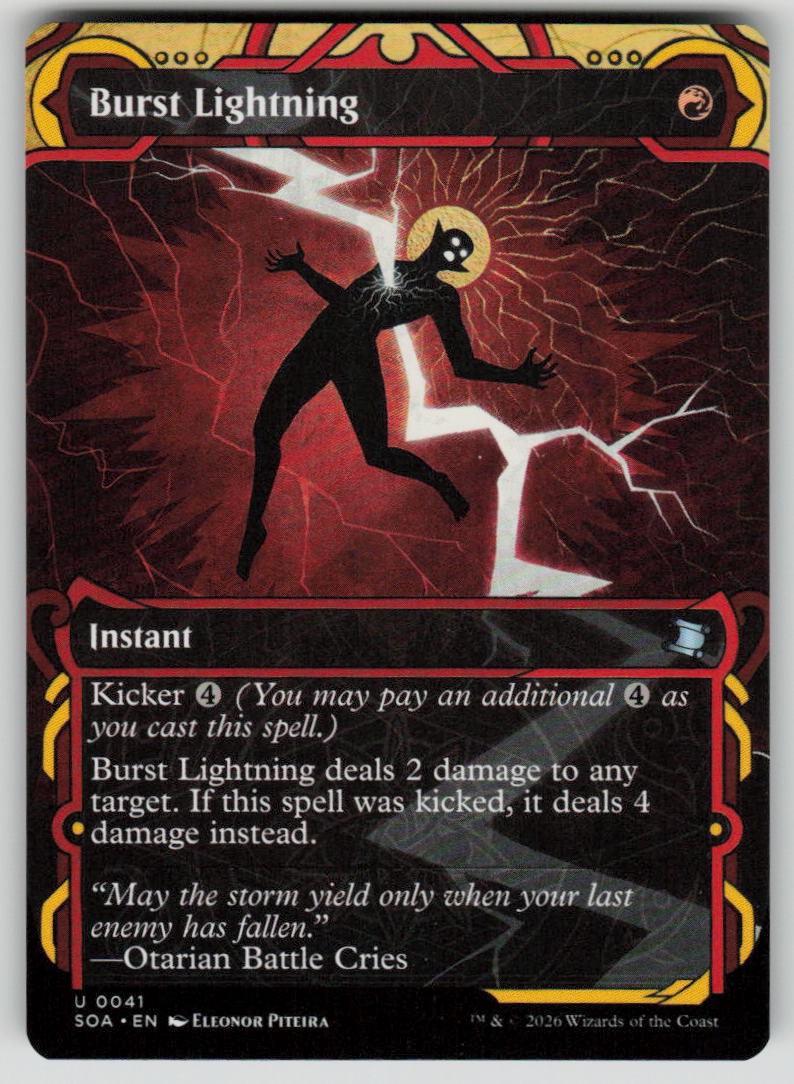 Burst Lightning (Magic Secrets of Strixhaven Mystical Archive)